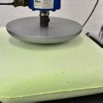 admet foam recovery time test